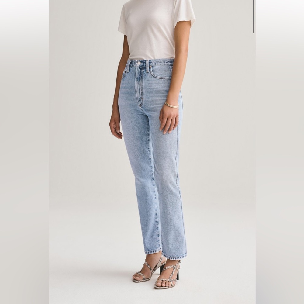 AGOLDE Pinch Waist High Rise Kick Jeans